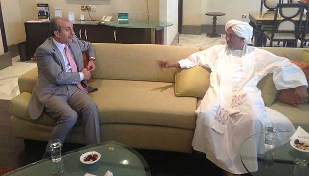 Mehdi Eker, Sudan Tarm Bakan ile grt