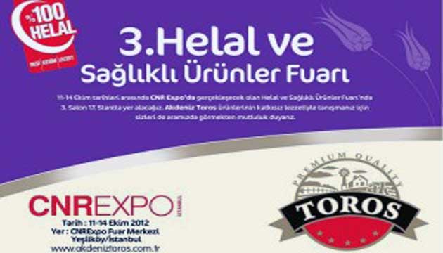 3. Helal ve Salkl rnler Fuar ald 