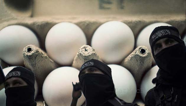 IŞİD tavuk ve yumurtanın yolunu da kesti