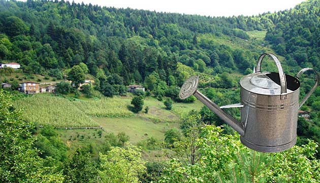 Artk Karadenizde de tarm alanlar sulanacak