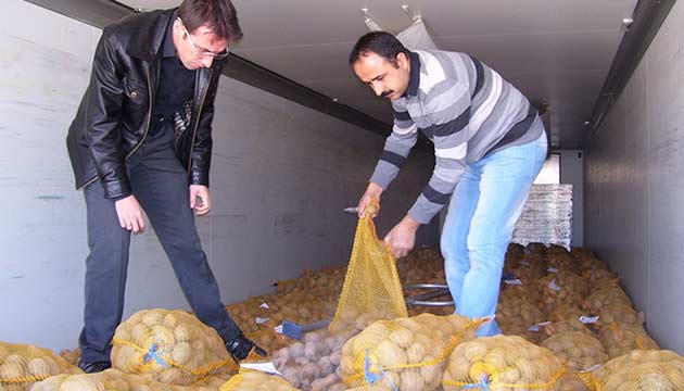 Nevehirde 320 bin ton patates retiliyor