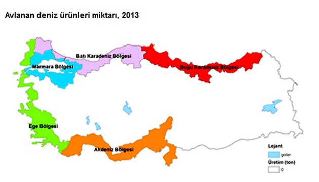 Su rnleri avcl azald yetitiricilik artt