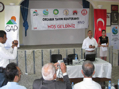 Organik tarm konferans yapld