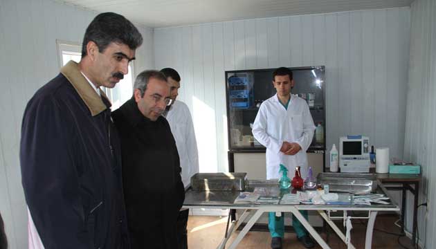 Konteynerde Seyyar Hayvan Hastanesi