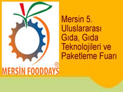 Mersin 5. Gda fuar ald 