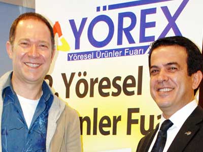 Yresel rnler fuarna destek