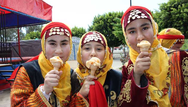 Silifkeliler altn ilekli dondurmay beendi