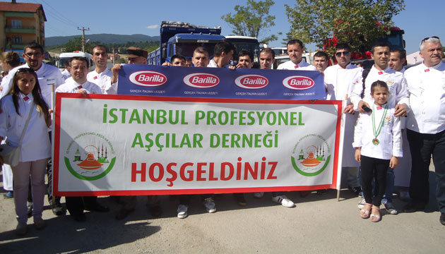stanbulun Usta eflerine Barilla Destei