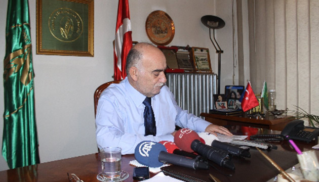 Trkiye Ziraatlar Dernei (TZD) Bakan brahim Yetkin