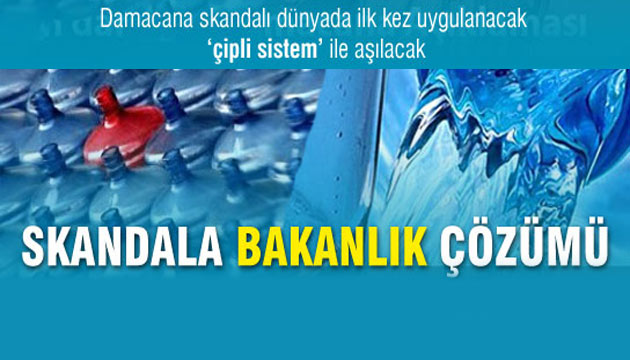 Bakanlktan Damacana Derdine are, damacana su