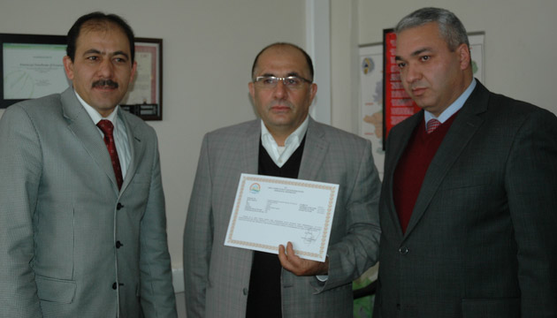 Douda lk Ari Belgesi Verildi