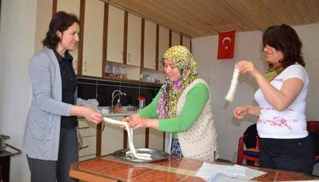 Amasya ampiyonu Kadn ifti Blge Finaline Hazrlanyor