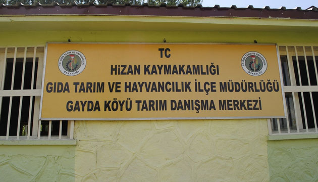 Hizanda Tarm Danma Merkezi Ald
