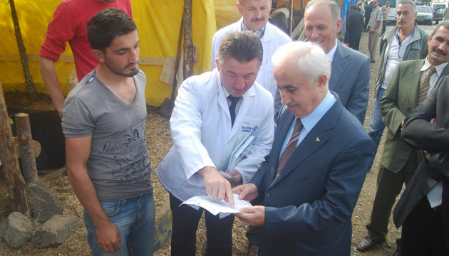 Giresun Valisi ahin Kurban Pazarn Denetledi