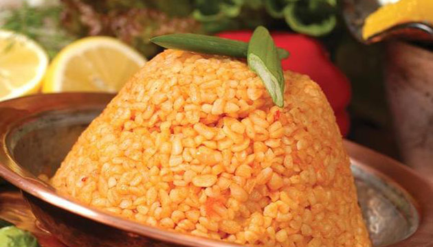 Folik asit bulgurda sakl, bulgur pilav