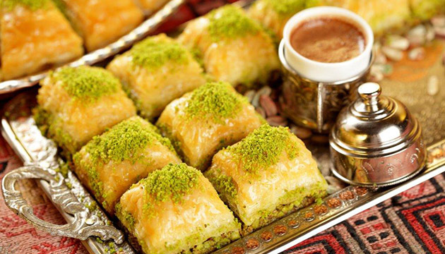 baklava, kahve, tatl