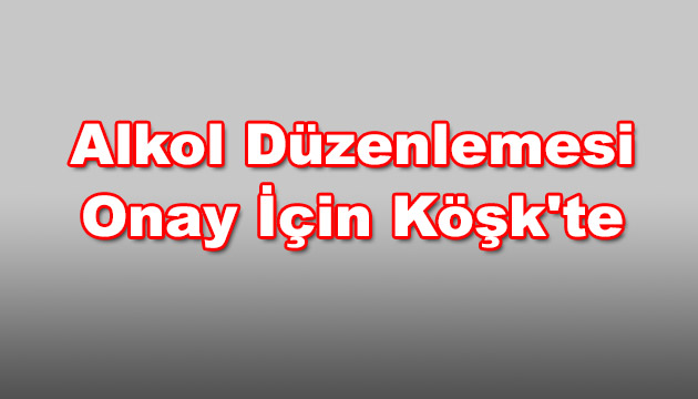 Alkol yasasnda fla gelime