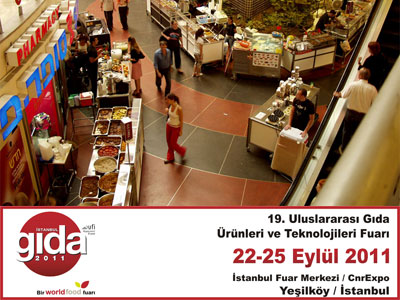 19. Uluslararas Gda rnleri ve Teknolojileri Fuar
