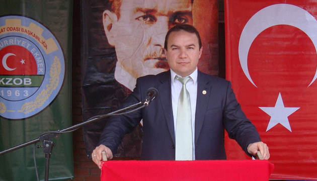 Kilis Ziraat Odas Genel Sekreteri Mehmet mit Deli
