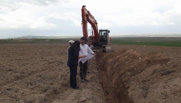 Boazlyan Dereepni Kynde 2 Bin Dekar Alan Basnl Su le Sulanacak