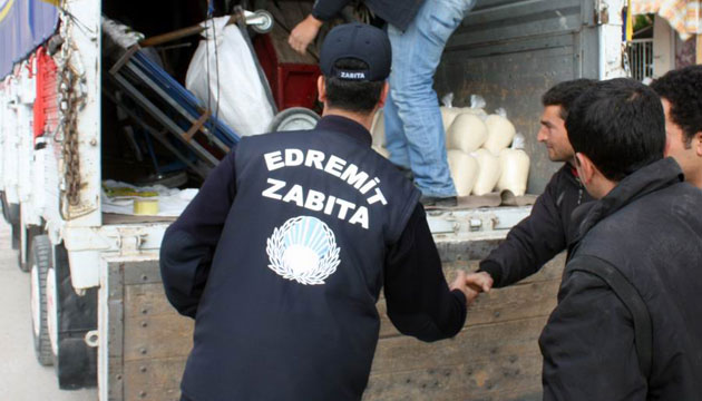 Edremitte Zabtadan Gda Operasyonu DENETLEME,