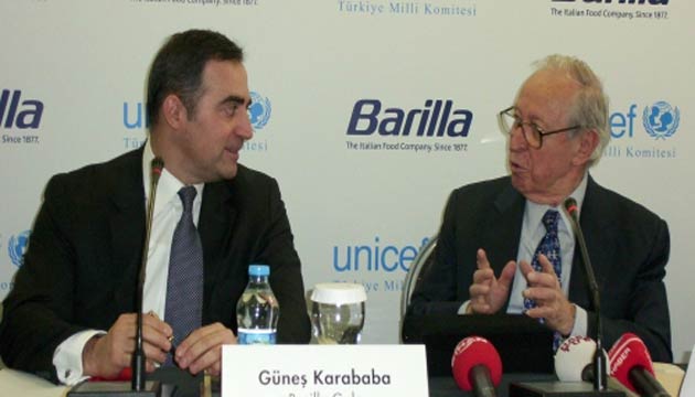 Barilladan UNICEFe Destek