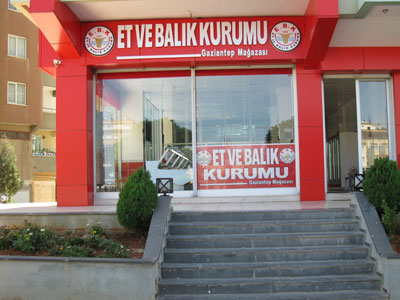 Et ve Balk Kurumu Gaziantepte maaza at