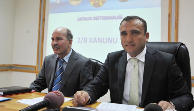 2B mal varl olan Antalya