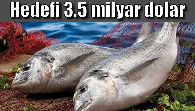 Su rnlerinde ihracat hedefi 3.5 milyar dolar