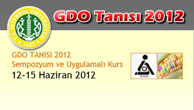 GDO Tans 2012 Sempozyum ve Uygulamal Kursu
