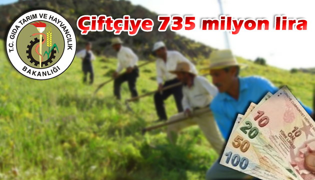 iftiye 735 milyon lira