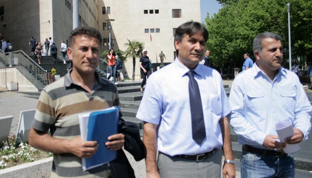 Tarm Lisesi arazisine yaplan im saha iin su duyurusu