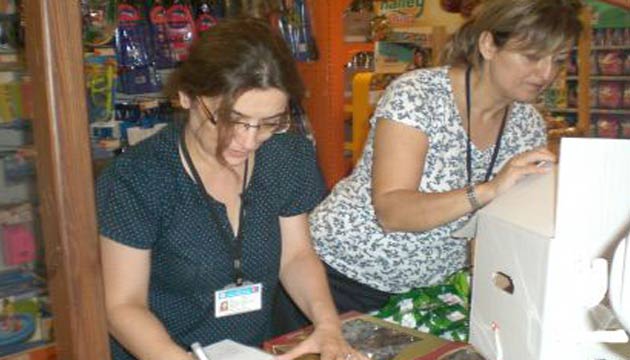 Ramazan erzak paketleri denetimden geiriliyor