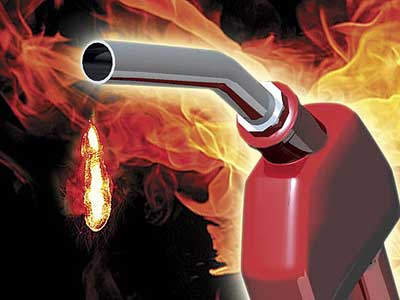 Petroln atei gday kavuracak