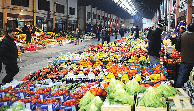 sebze, meyve, hal, borsa, pazar, Ankaral en ok karpuz ve domatesi seviyor